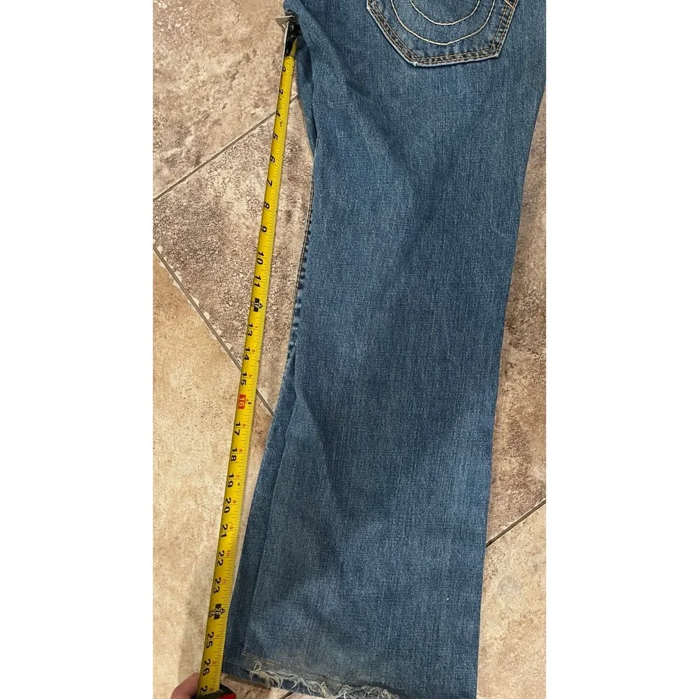 TRUE RELIGION STRAIGHT FLAP POCKET‎ MENS JEANS SZ 31